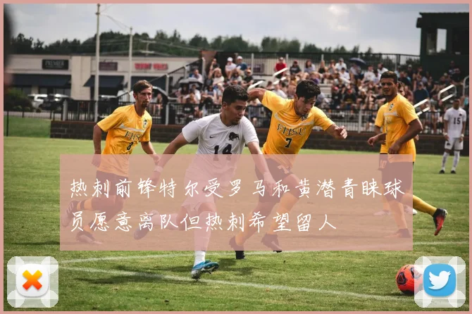 热刺前锋特尔受罗马和黄潜青睐球员愿意离队但热刺希望留人